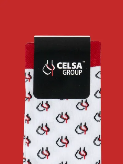 Calcetines con el logo Celsa Group